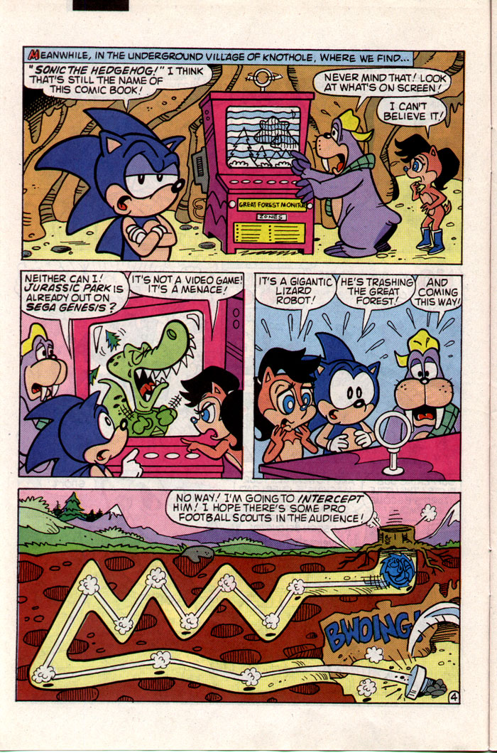 Sonic - Archie Adventure Series November 1993 Page 4